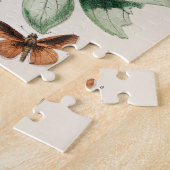 vlinder Papillon oude illustratie Legpuzzel (Zijkant)