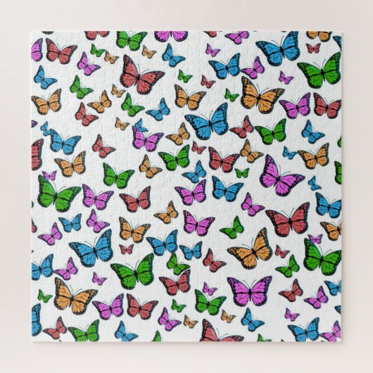  vlinder Papillon oude illustratie Legpuzzel (Verticaal)