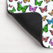  vlinder Papillon oude illustratie Muismat (Hoek)