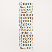  vlinder Papillon oude illustratie Yogamat (Voorkant)