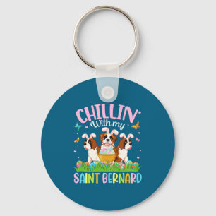 Vlinder Pasen Eieren Mand Chillen Met Mijn Heilige Sleutelhanger