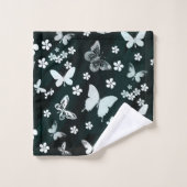Vlinder Patroon 14 Bad Handdoek (Wasdoekje)