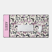  Vlinder Pattern Desk Mat (Keyboard & Muis)