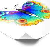 Vlinder Pauwen Oog Foto Afdruk (Hoek)