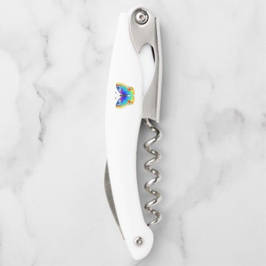 Vlinder Pauwen Oog Kurkentrekker (Achterkant)