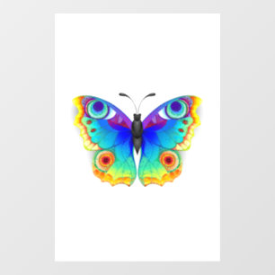 Vlinder Pauwen Oog Raamsticker