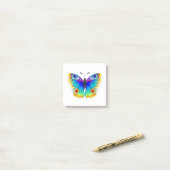 Vlinder Pauwenoog Post-it® Notes (Op bureau)