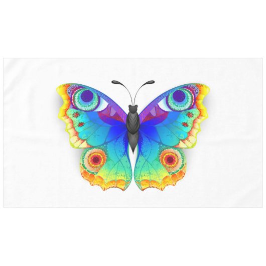 Vlinder Pauwenoog Tafelkleed (Voorkant (Horizontaal))