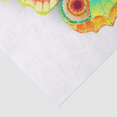 Vlinder Pauwenoog Tissuepapier (Detail)