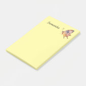 Vlinder Persoonlijk 4x6 Post-it® Notes (Schuin)