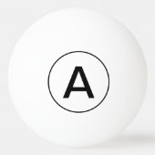 VLINDER Ping Pong Bal Pingpongbal (Achterkant)