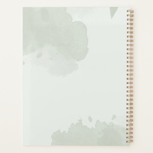 Vlinder Planner (Achterkant)