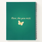 Vlinder Planner Notitieboek (Achterkant)