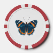 Vlinder Poker Chips (Voorkant)