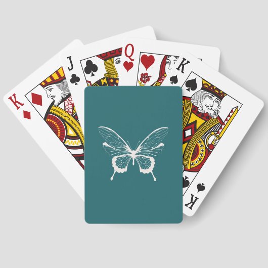 Vlinder Pokerkaarten (Achterkant)