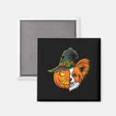 Vlinder Pompoen Jack O Lantern Halloween Kinderen Magneet (Voorkant / Achterkant)