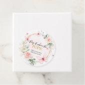 Vlinder Pop het als ze poppen Bedankjes Labels (In situ)