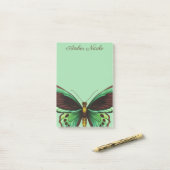 Vlinder Post-it® Notes (Op bureau)