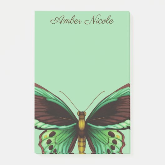 Vlinder Post-it® Notes (Voorkant)