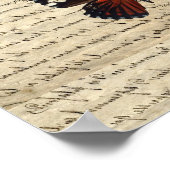 vlinder poster (Hoek)