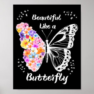 Vlinder poster