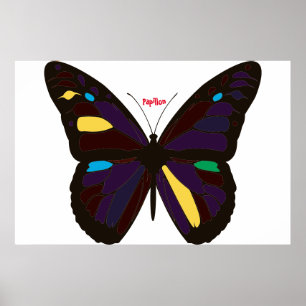 Vlinder Poster