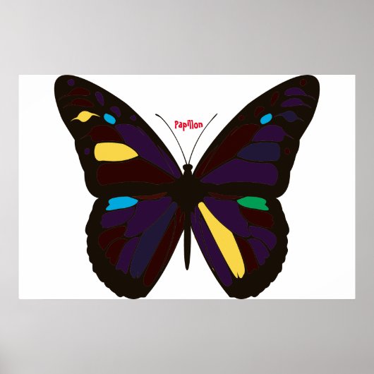 Vlinder Poster (Voorkant)