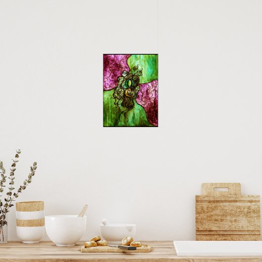 Vlinder Poster (Keuken)
