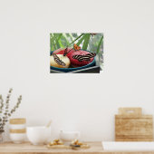 vlinder poster (Keuken)