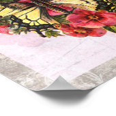 vlinder poster (Hoek)