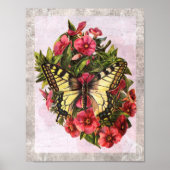  vlinder poster (Voorkant)