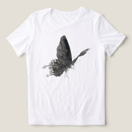 Vlinder Pret Illustratie Grafisch Tri-Blend Shirt