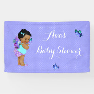 Vlinder Prinses Baby Meisje Paars Lavendel Spandoek