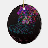 Vlinder Prinses Keramisch Ornament (Links)