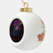 Vlinder Prinses Keramische Bal Ornament (Rechts)
