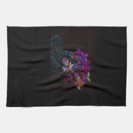 Vlinder Prinses Keukenhanddoek