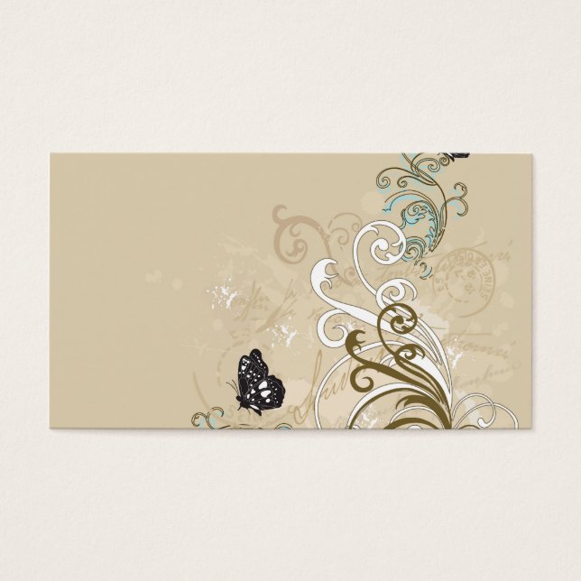 Vlinder profiel kaart (Voorkant)