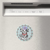 Vlinder Puppies hond Magneet (Insitu (Vaatwasser))