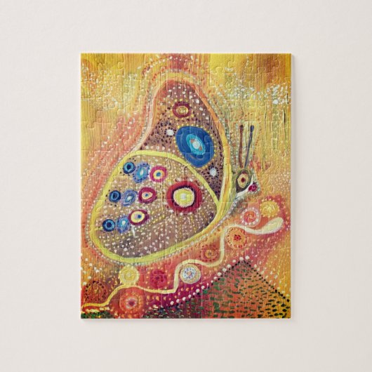 Vlinder Puzzel (Verticaal)