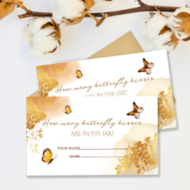 Vlinder raad hoeveel vlinder kussen informatiekaartje