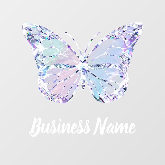 Vlinder raamfolie raamsticker (Vel)