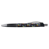 Vlinder regenboog bloem pen (Bovenkant)