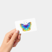 Vlinder Regenboog Pauwenoog Badge (Handheld)