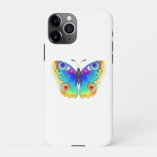 Vlinder Regenboog Pauwenoog iPhone 11Pro Hoesje