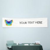 Vlinder Regenboog Pauwenoog Spandoek (Beurs)