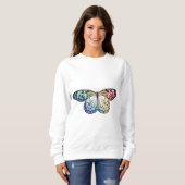 Vlinder Regenboog Trui (Voorkant volledig)