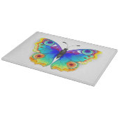 Vlinder Regenboog Vlinderoog Pauw Snijplank (Hoek)