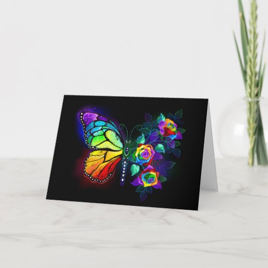Vlinder regenboogbloem programma (Voorkant)