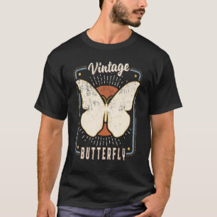 Vlinder  Retro Classic Dierenliefde 1 T-shirt