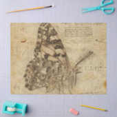  vlinder | Robuuste stijl | Ontkoppeling Tissuepapier (Craft)